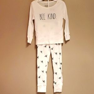 Rae Dunn BEE KIND pajama set